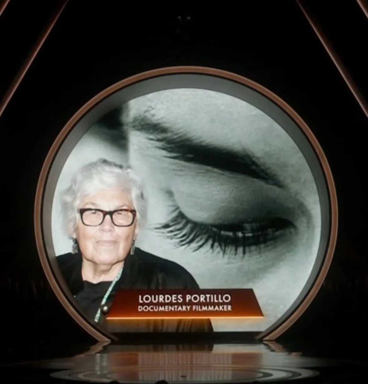 La directoria mexicana Lourdes Portillo fue mencionada durante el homenaje / Redes Sociales