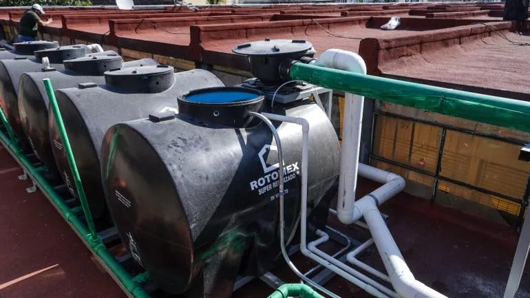 Captación de cosecha de lluvia / Redes Sociales