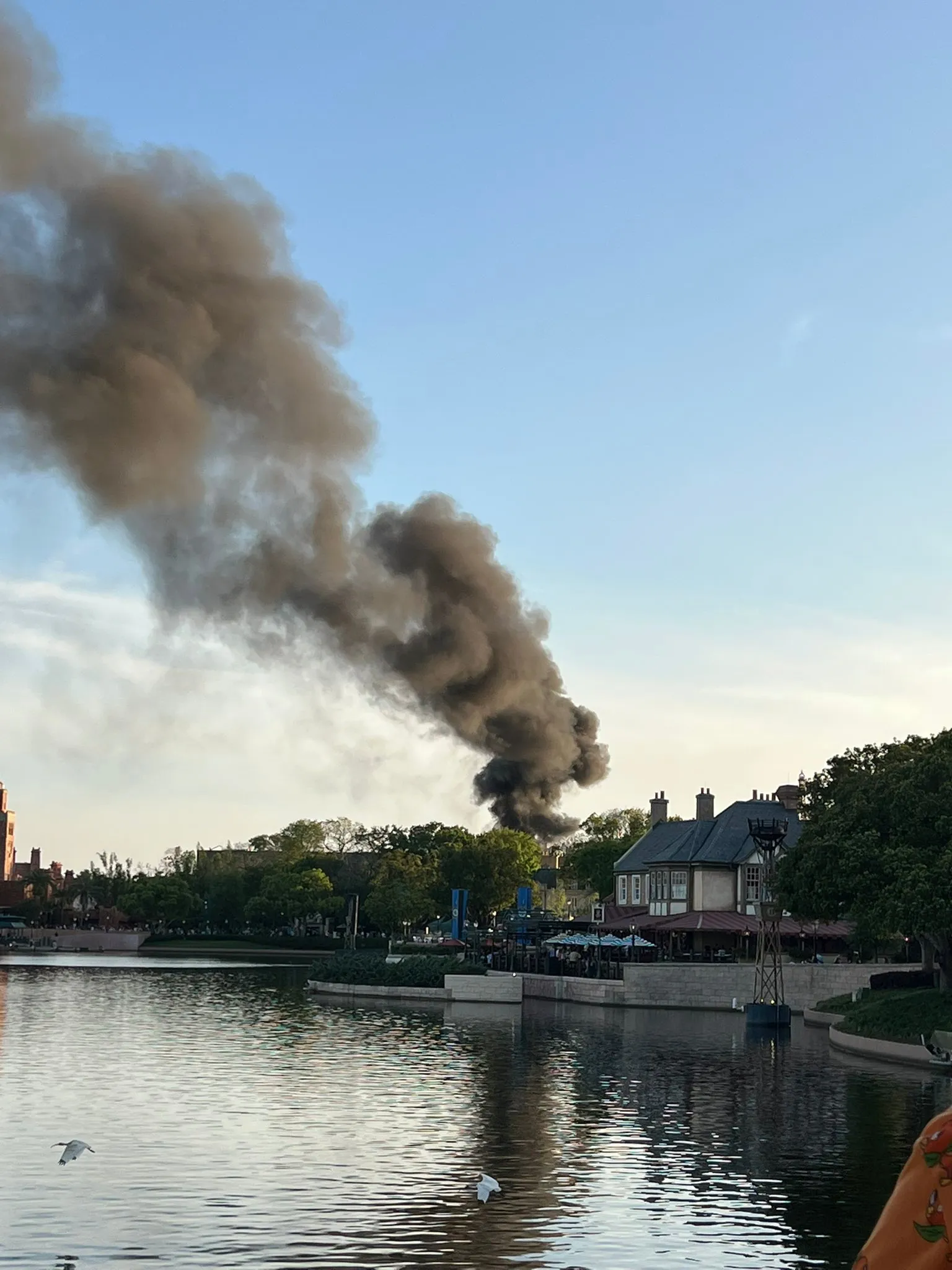 Incendio en el Parque de Walt Disney World / Redes Sociales