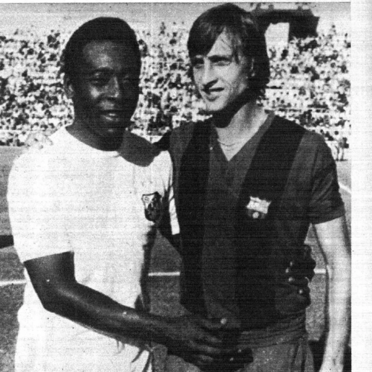 Cruyff y Pelé | @eurofootcom