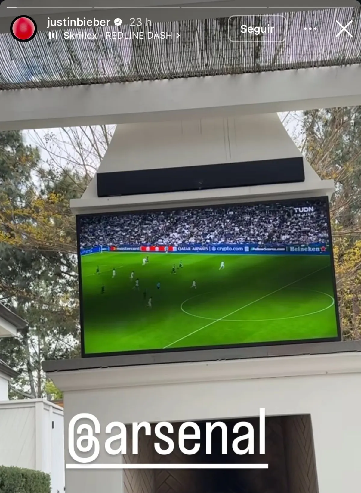 La historia con la transmisión de TUDN | @justinbieber