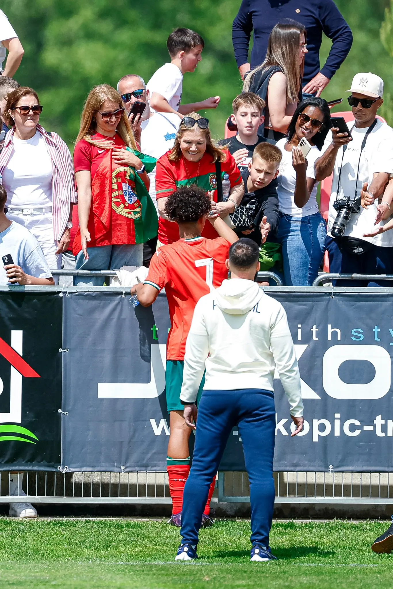 El hijo de CR7 debutó con la Selección