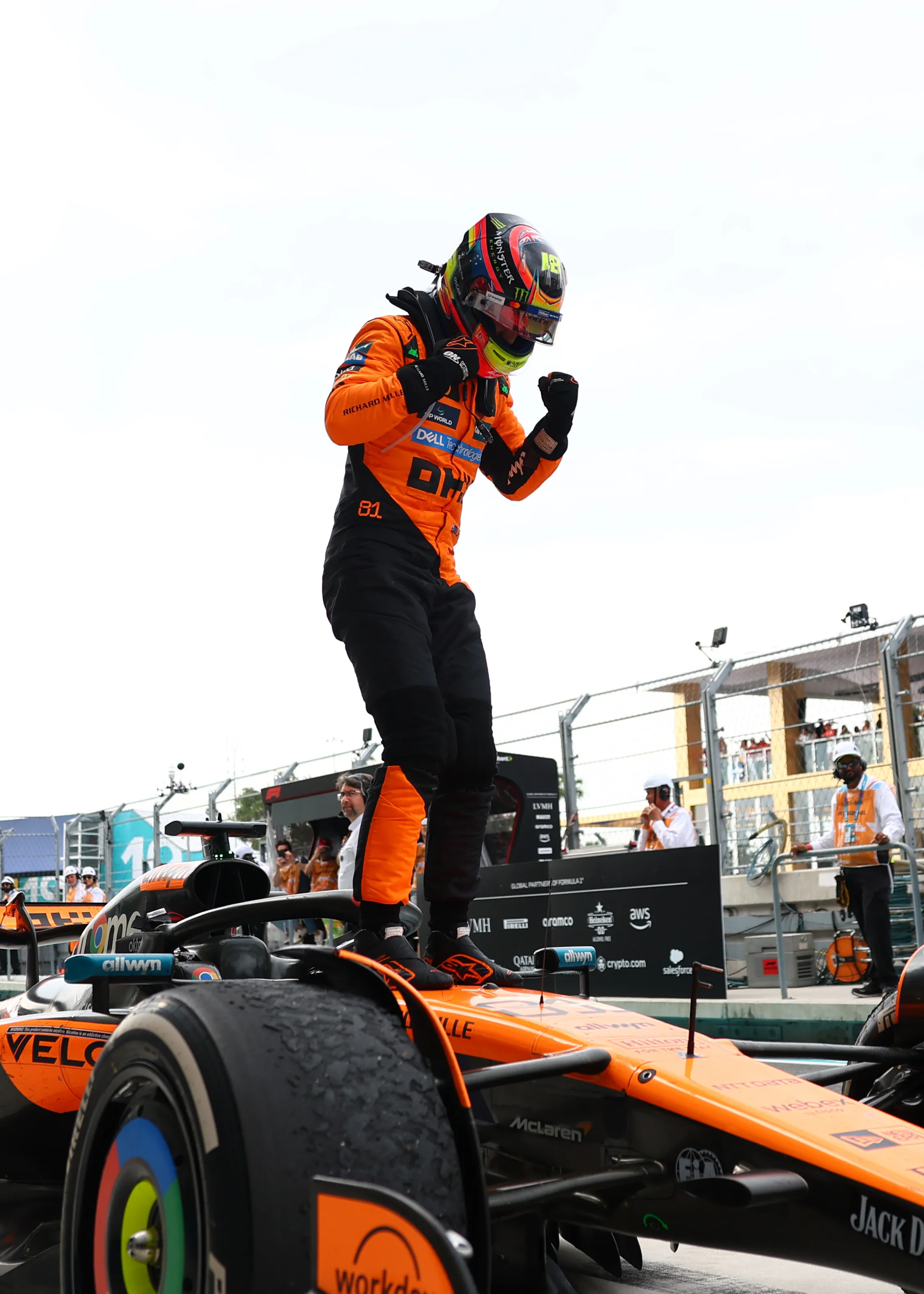 Piastri tiene cuatro victorias consecutivas