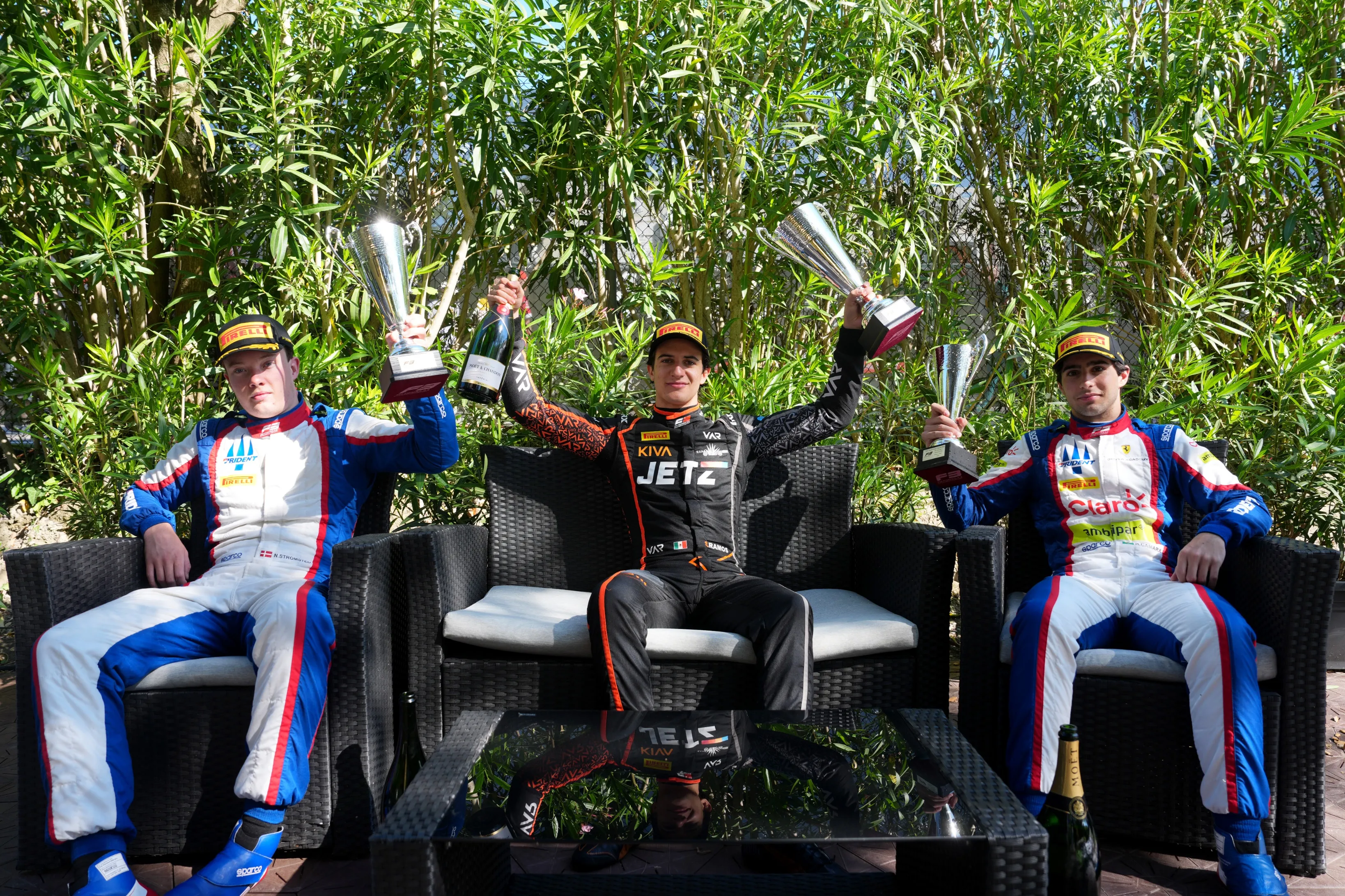 Santiago se impuso a los pilotos de Trident