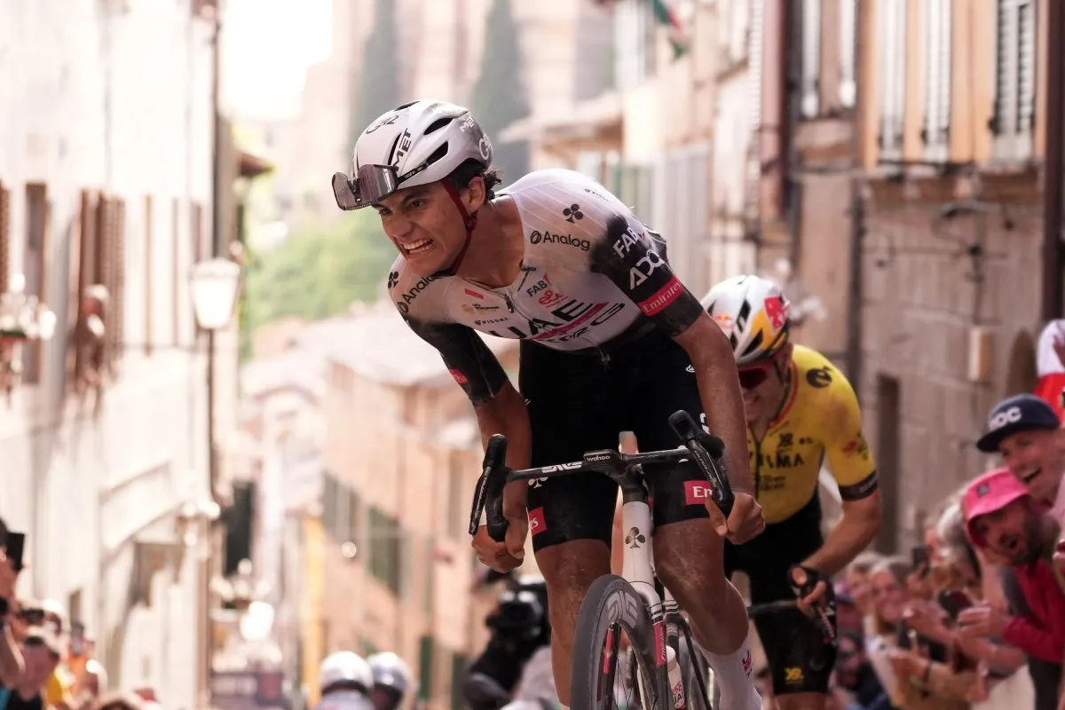 Isaac en el Giro | @giroditalia