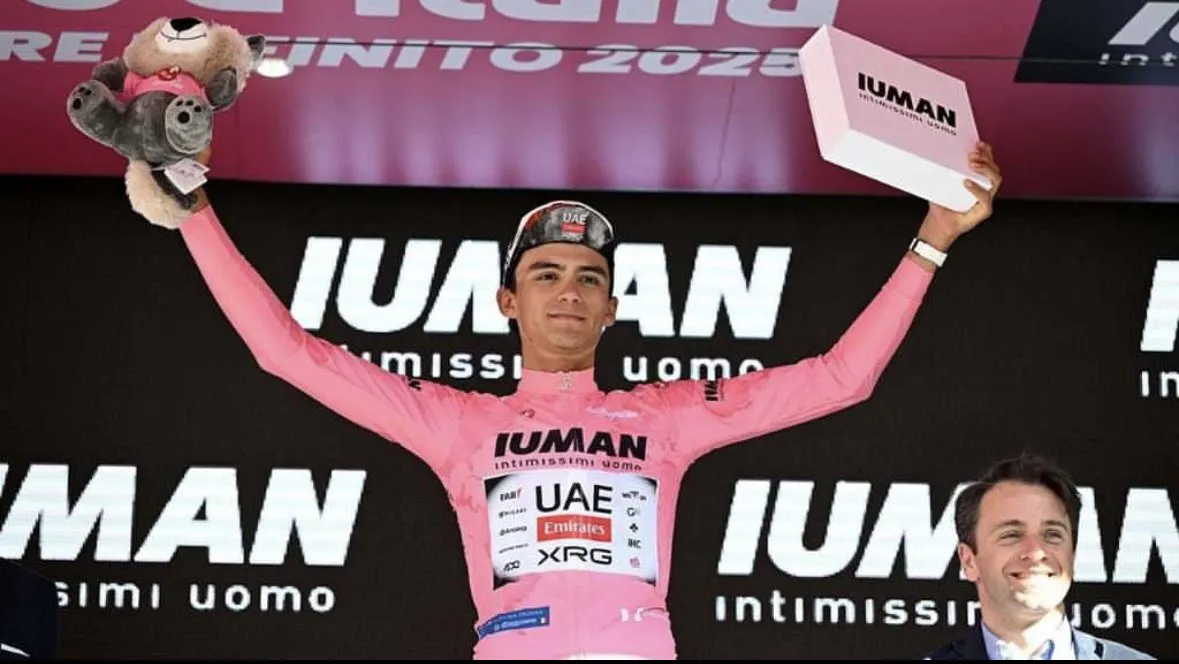 Con la Maglia Rosa | @Rommel_Pacheco