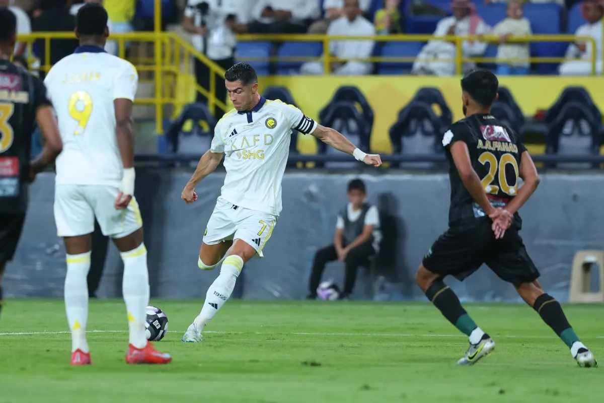 Cristiano en un juego anterior | @AlNassrFC