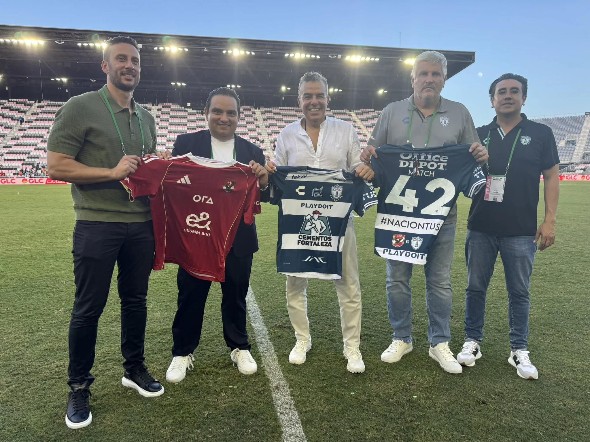 Pachuca está listo para el debut mundialista