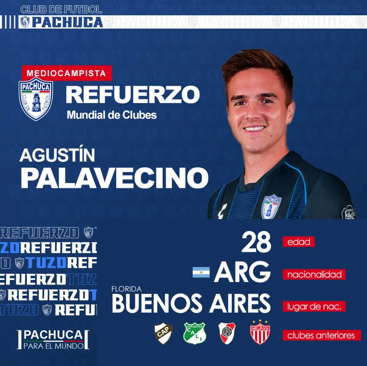 Anuncio de Palavecino | @Tuzos