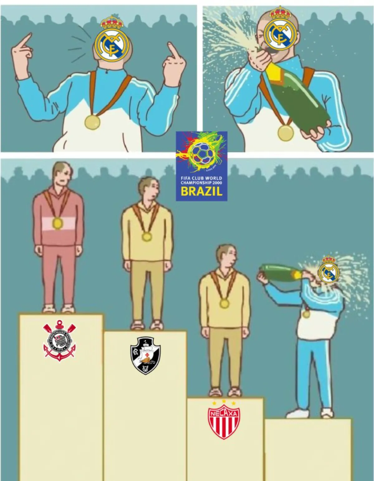 La burla hacia Real Madrid | @ClubNecaxa