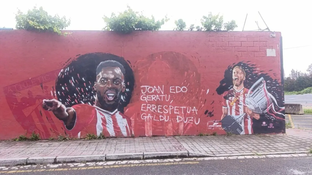 El mural vandalizado | @Blaugranagram