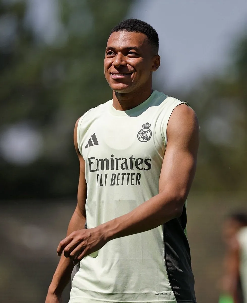 Mbappé regresó a los entrenamientos esta semana