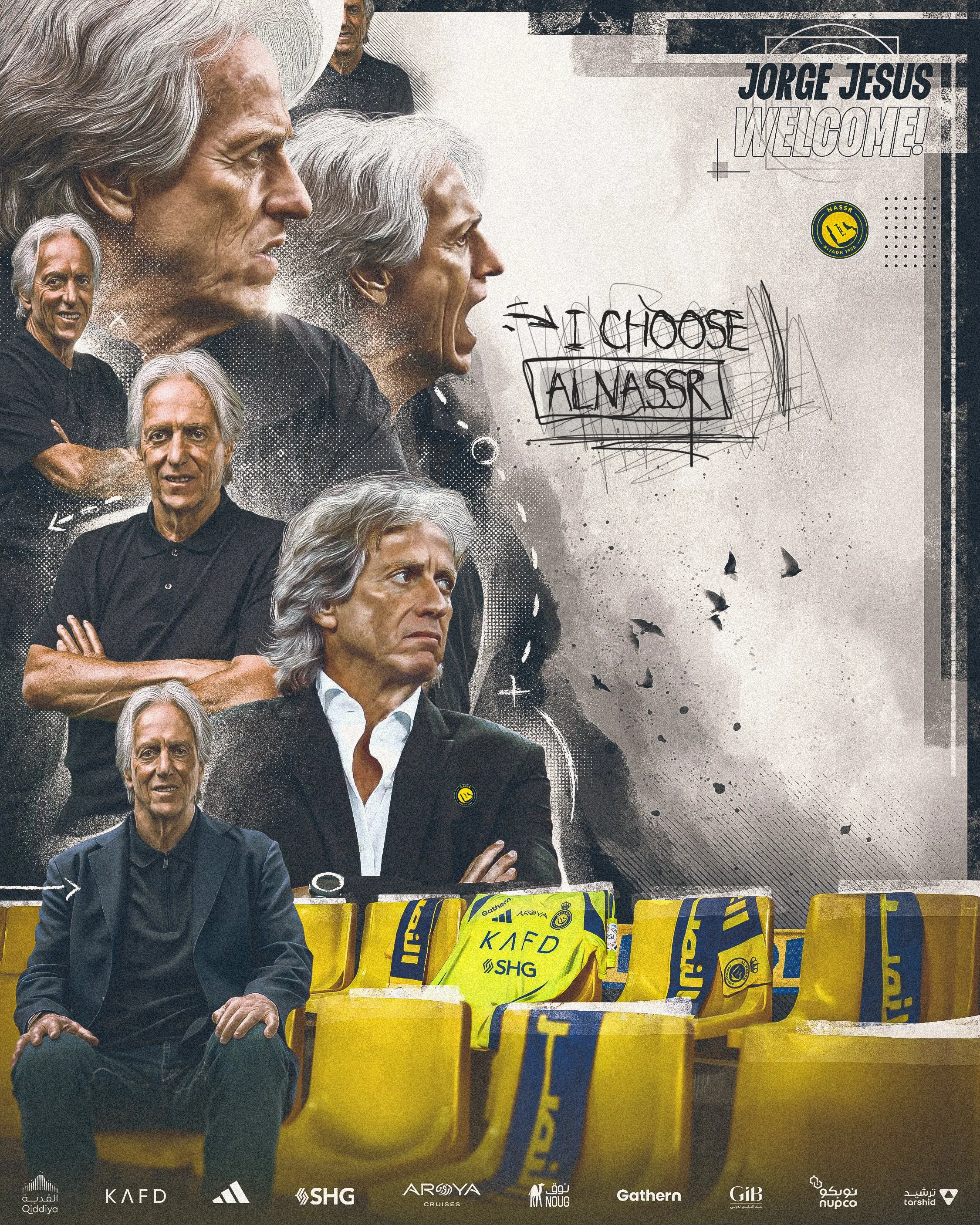 Al Nassr confirmó la llegada de Jorge Jesús