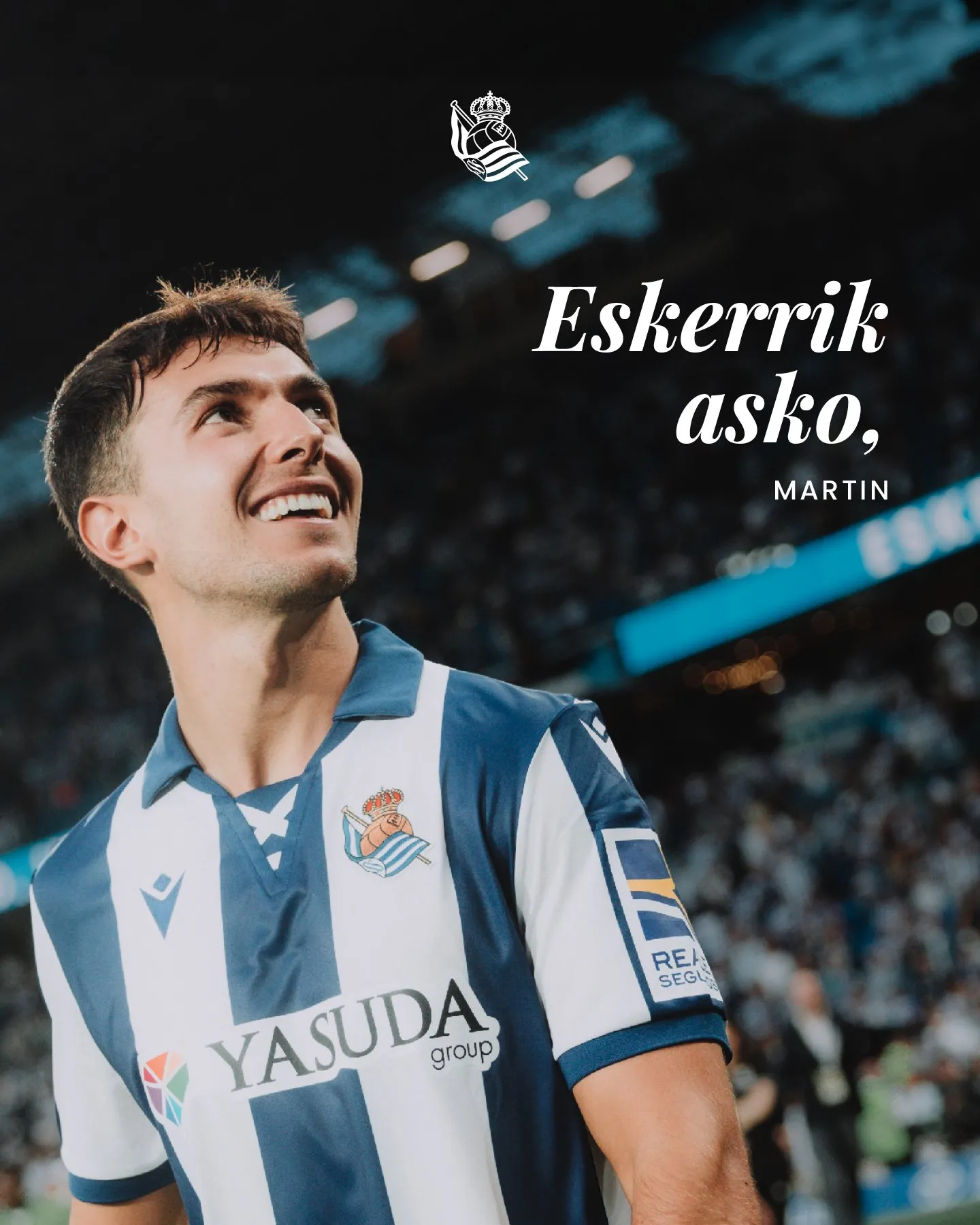 Zubimendi se despidió de la Real Sociedad