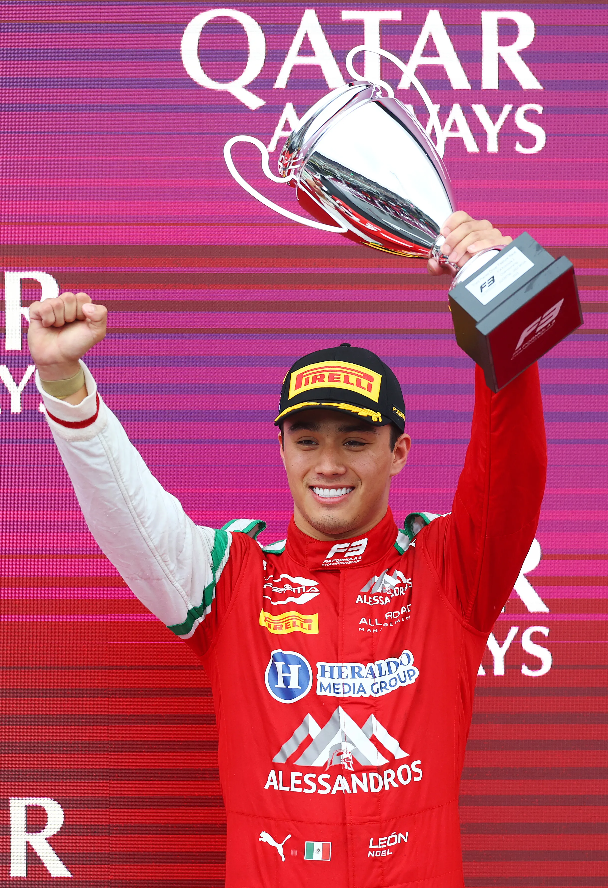 Noel León sumó un podio más en su carrera