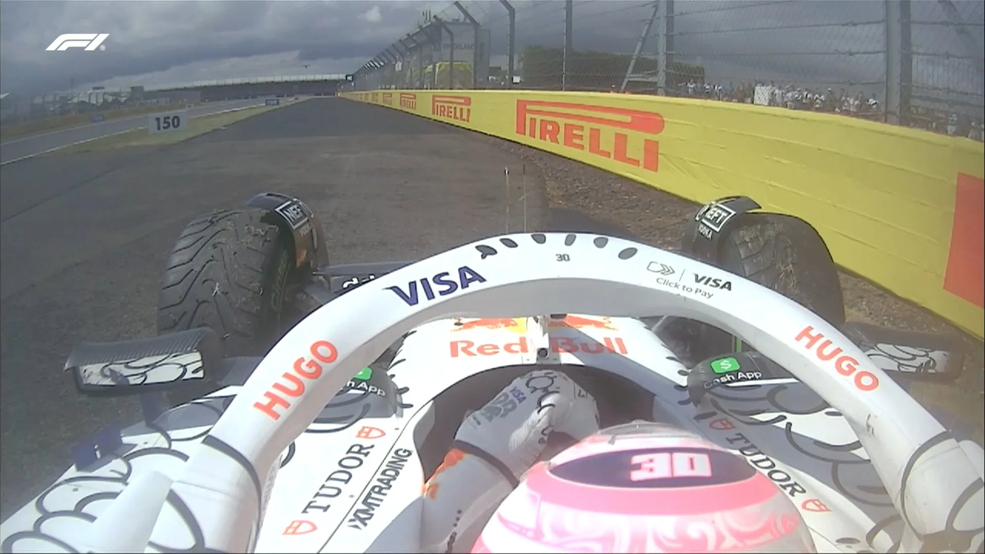 Lawson fue el primer abandono de la carrera