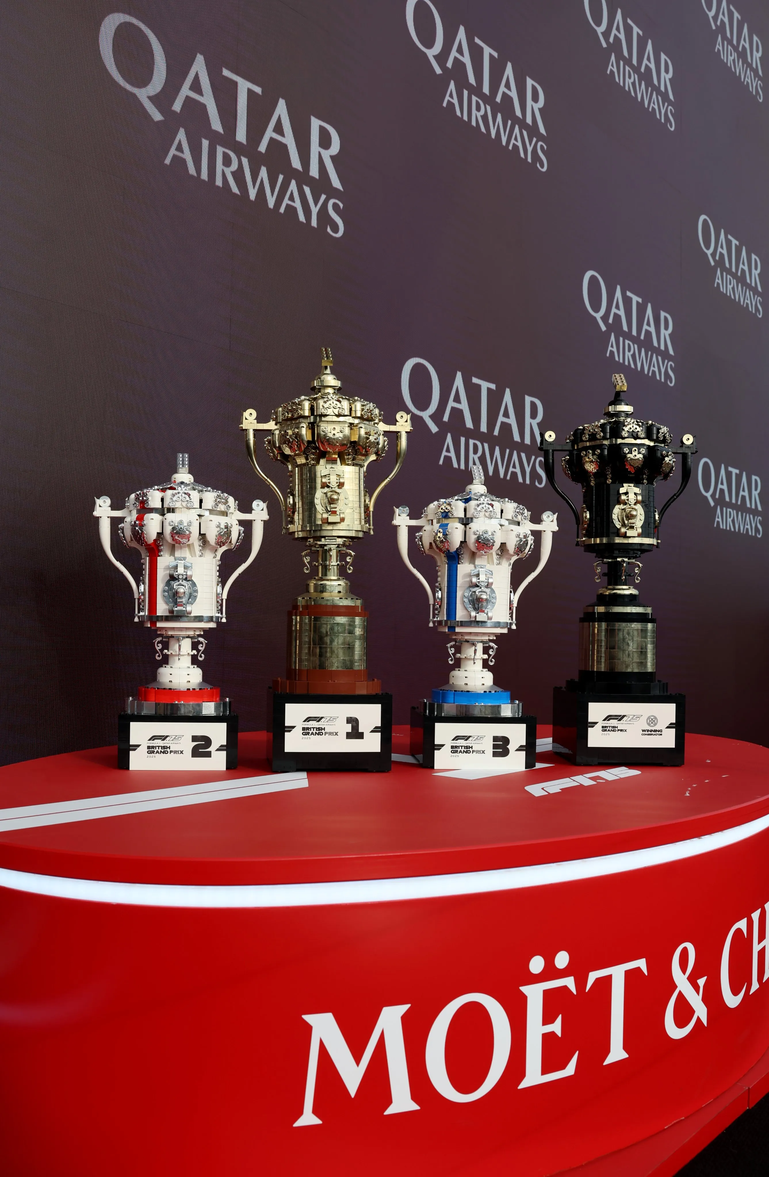 Así fueron los trofeos especiales que realizó LEGO