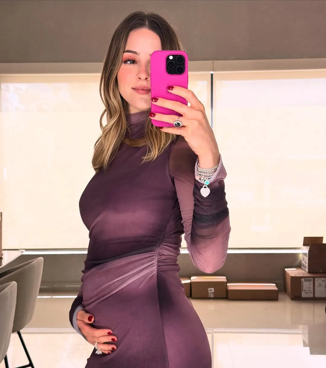 Mariana Rodríguez espera la llegada de su segunda hija / IG: @marianardzcantu