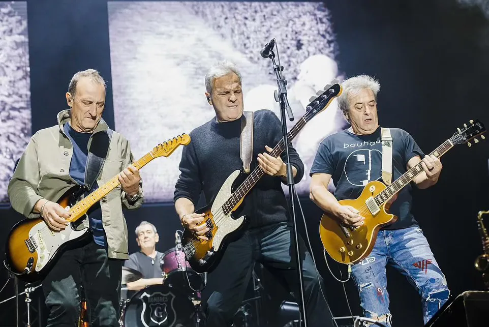 Más de 20 canciones tiene sus set para este miércoles / FB: @hombresgoficial