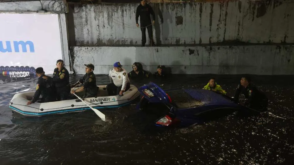 La lluvia del pasado 2 de junio fue la más fuerte en CDMX desde 2017/X