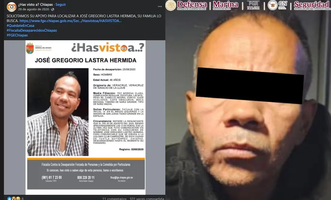 De desaparecido a reclutador del CJNG / Redes Sociales