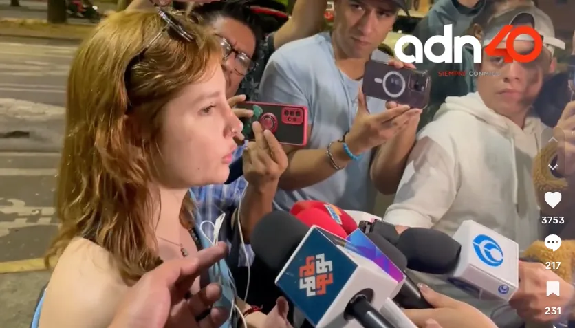 Imelda acudió a la Fiscalía para recuperar a su hijo / Redes Sociales