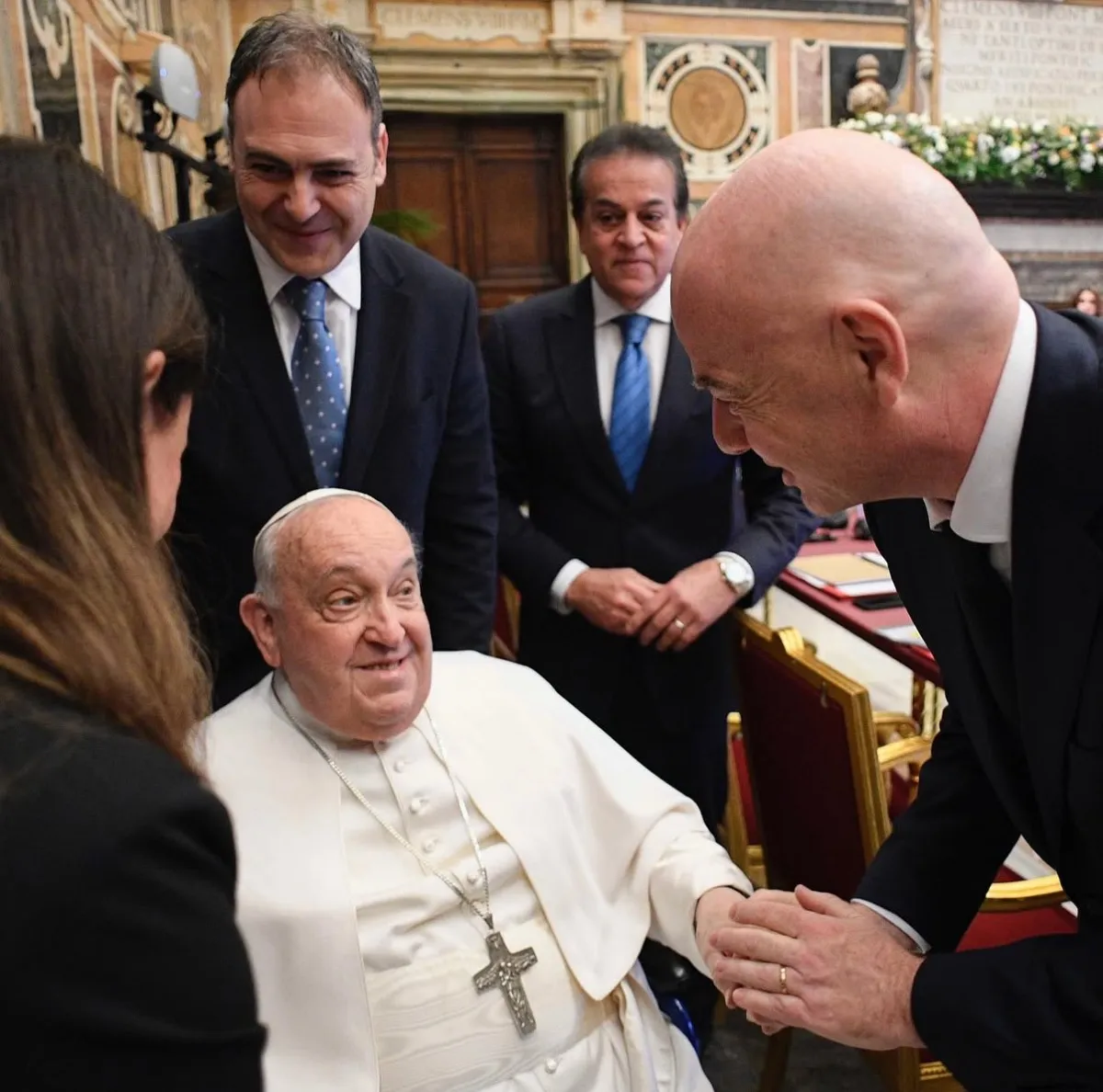 Infantino y el Papa | @gianni_infantino