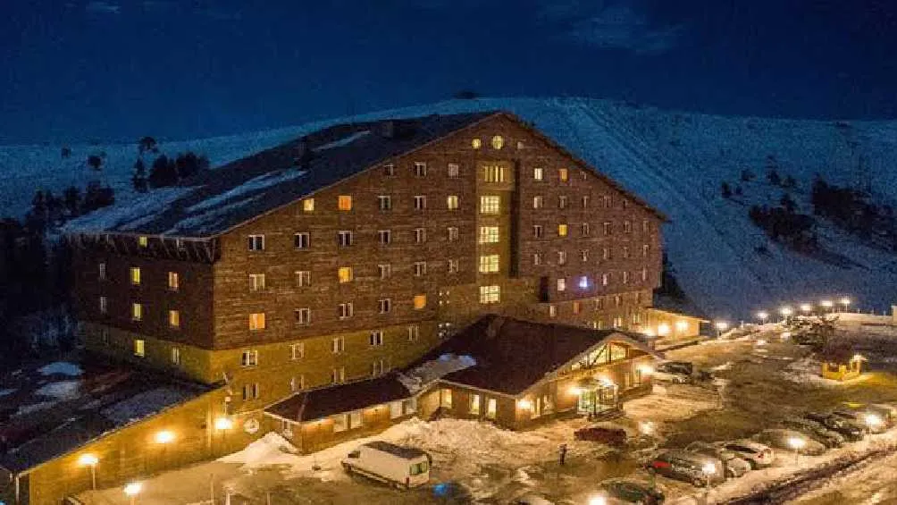 Así lucía el Hotel Grand Kartal, ubicado en el centro turístico Kartalkaya/X