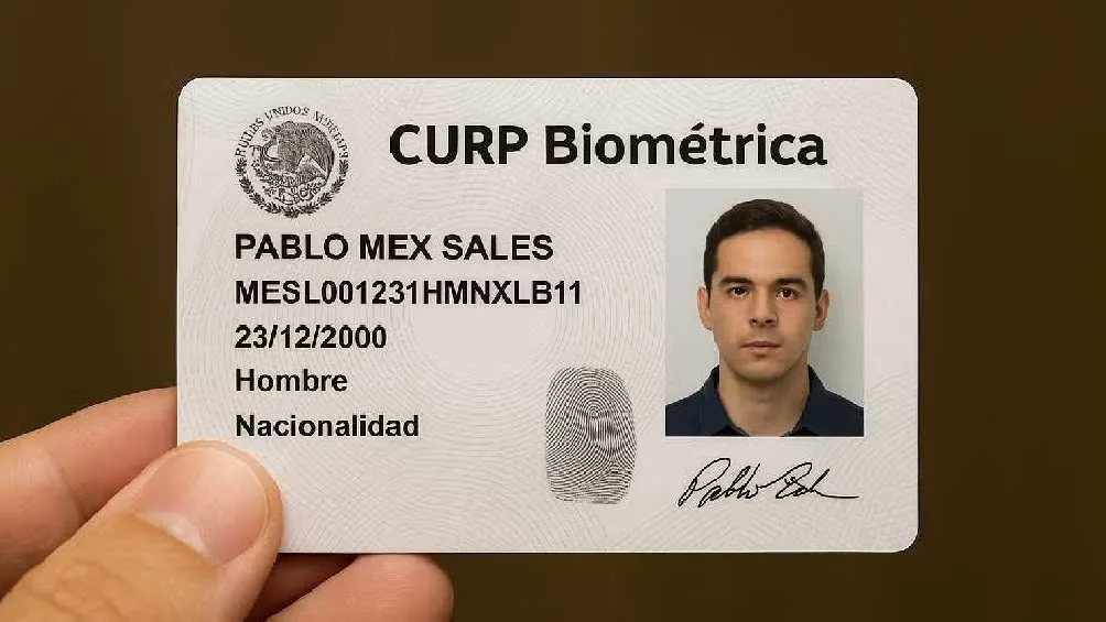 La CURP biométrica deberá ser tramitada con carácter de obligatoria/ChatGPT