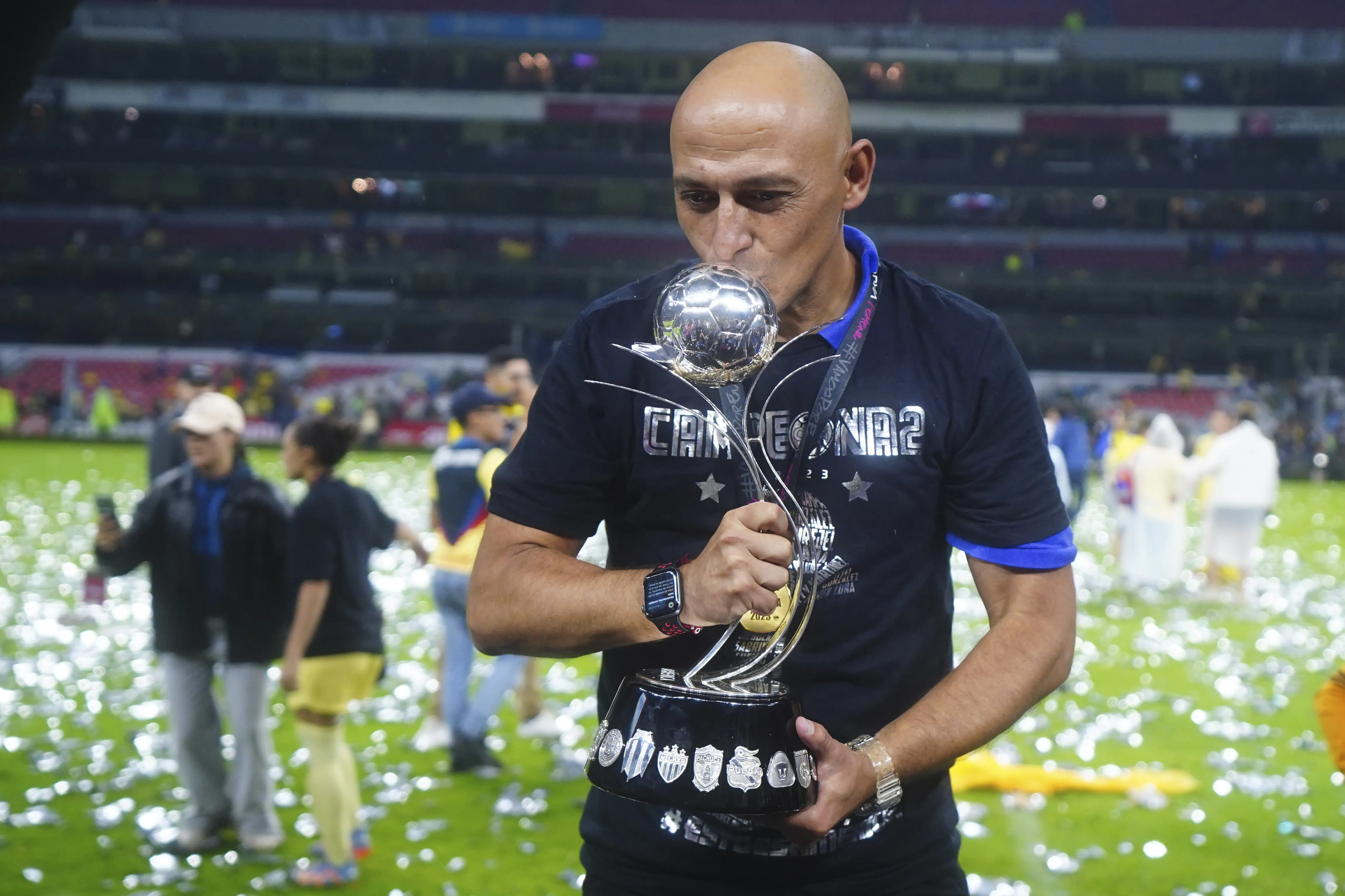 Ángel Villacampa ganó su único título hasta ahora ante Pachuca