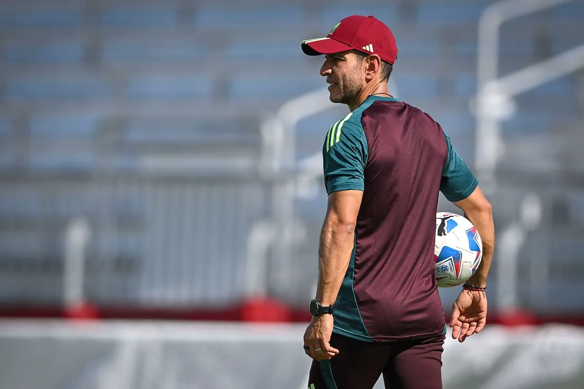Jaime Lozano con la Selección Mexicana