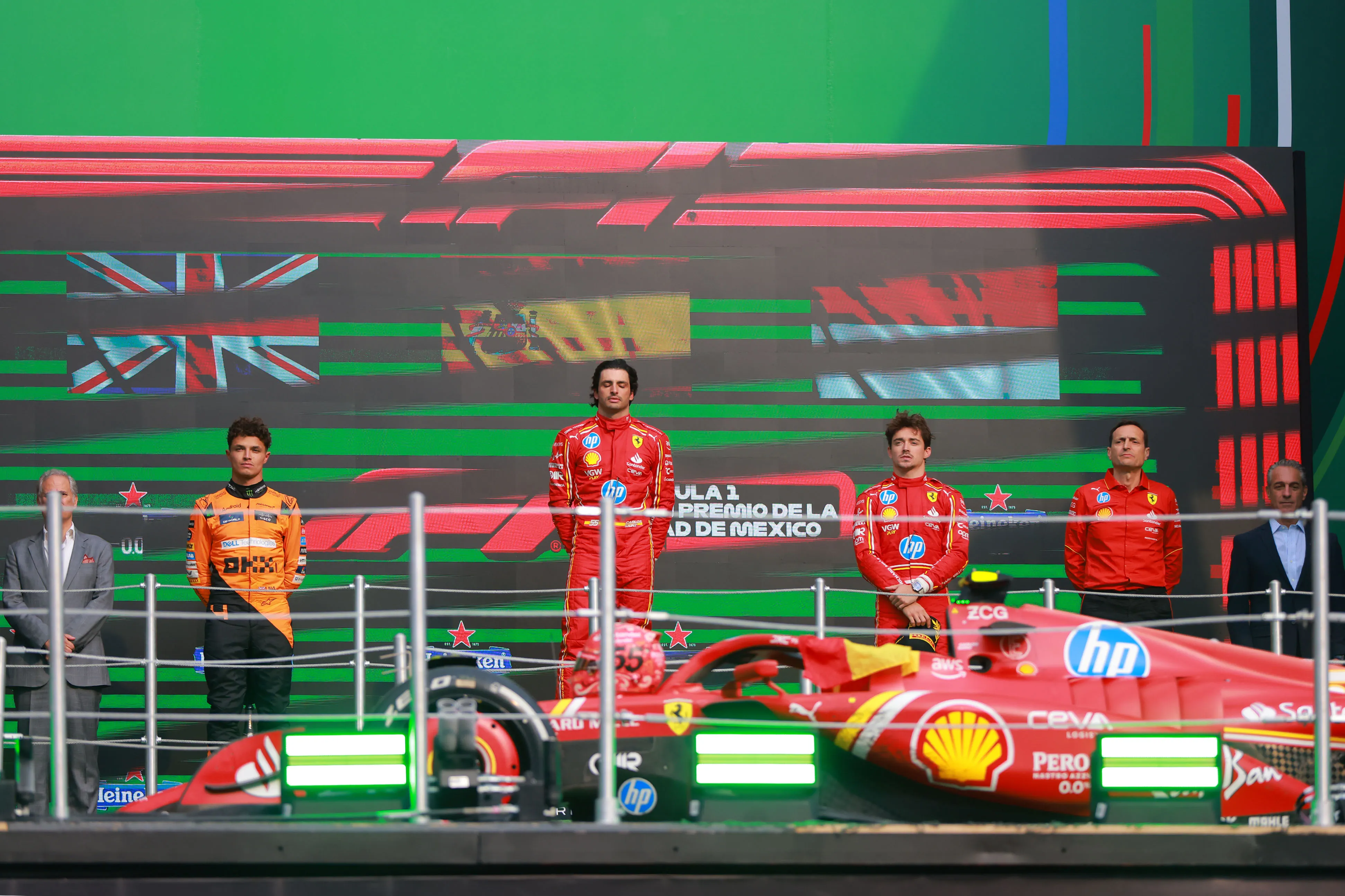 Sainz ganó la última edición del México GP