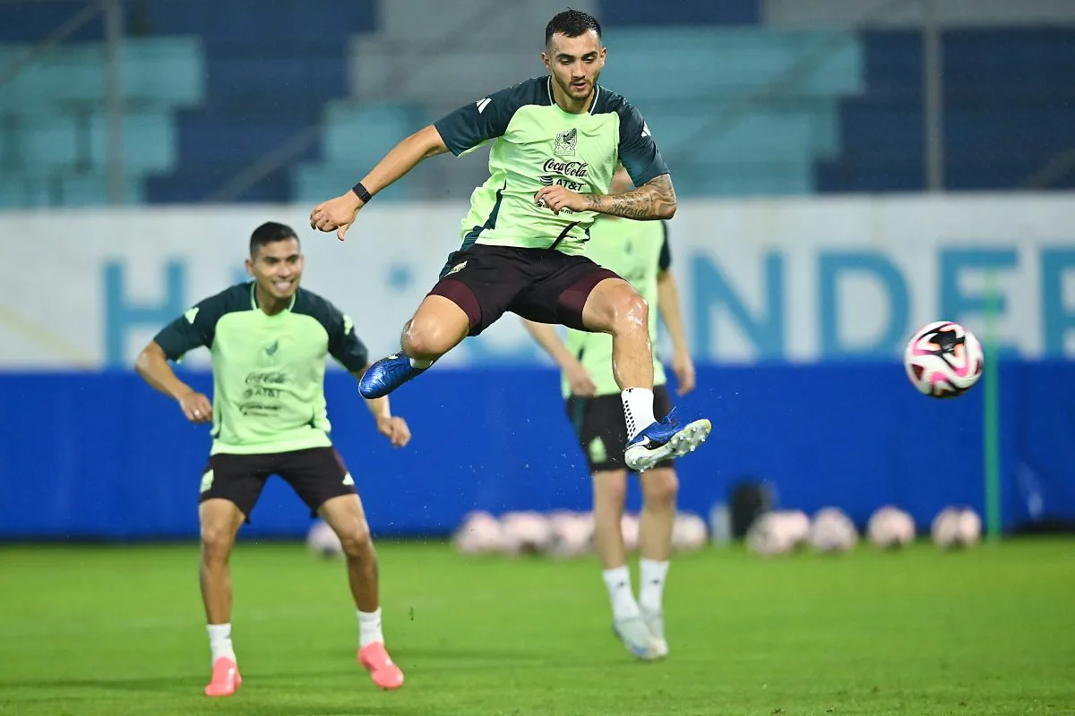 Luis Chávez en su última convocatoria a Selección Mexicana