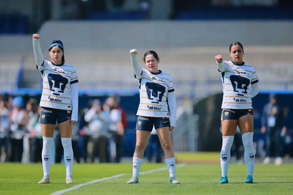 Jugadoras de Pumas Femenil