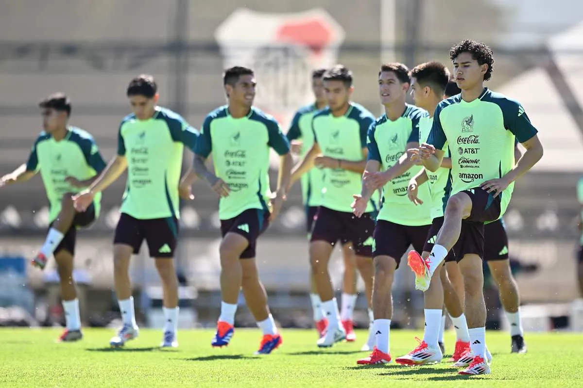 La Selección Mexicana en entrenamiento previo a juego ante Inter