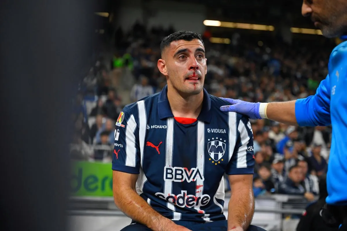 Berterame salió muy resentido tras el choque