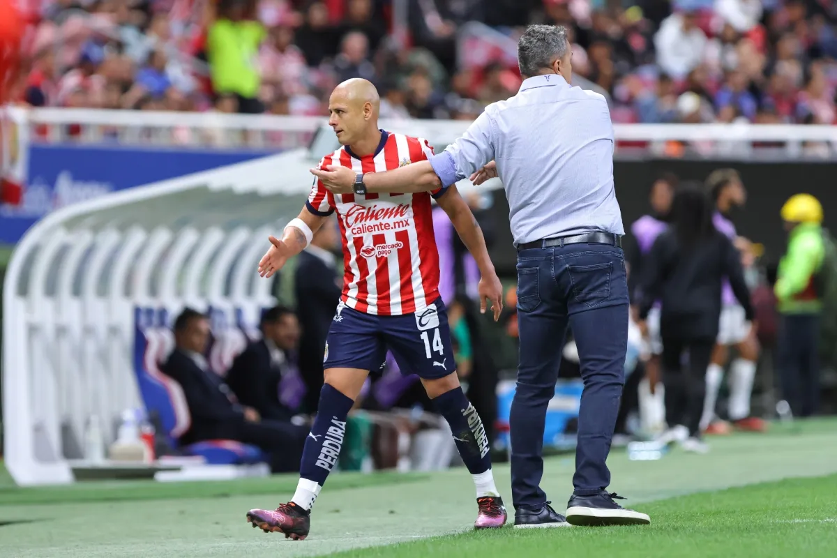 Óscar García y Chicharito | IMAGO7