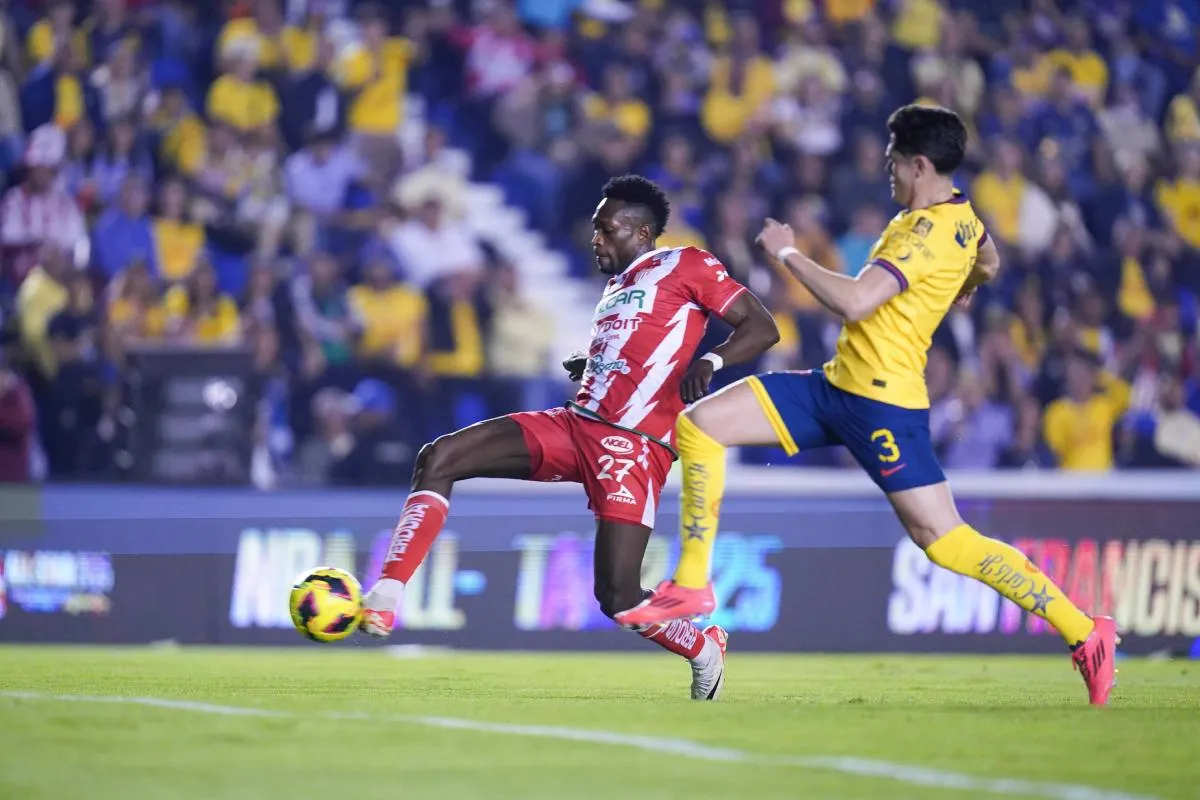 Cambindo hizo el segundo tanto del juego, aunque inicialmente se anuló