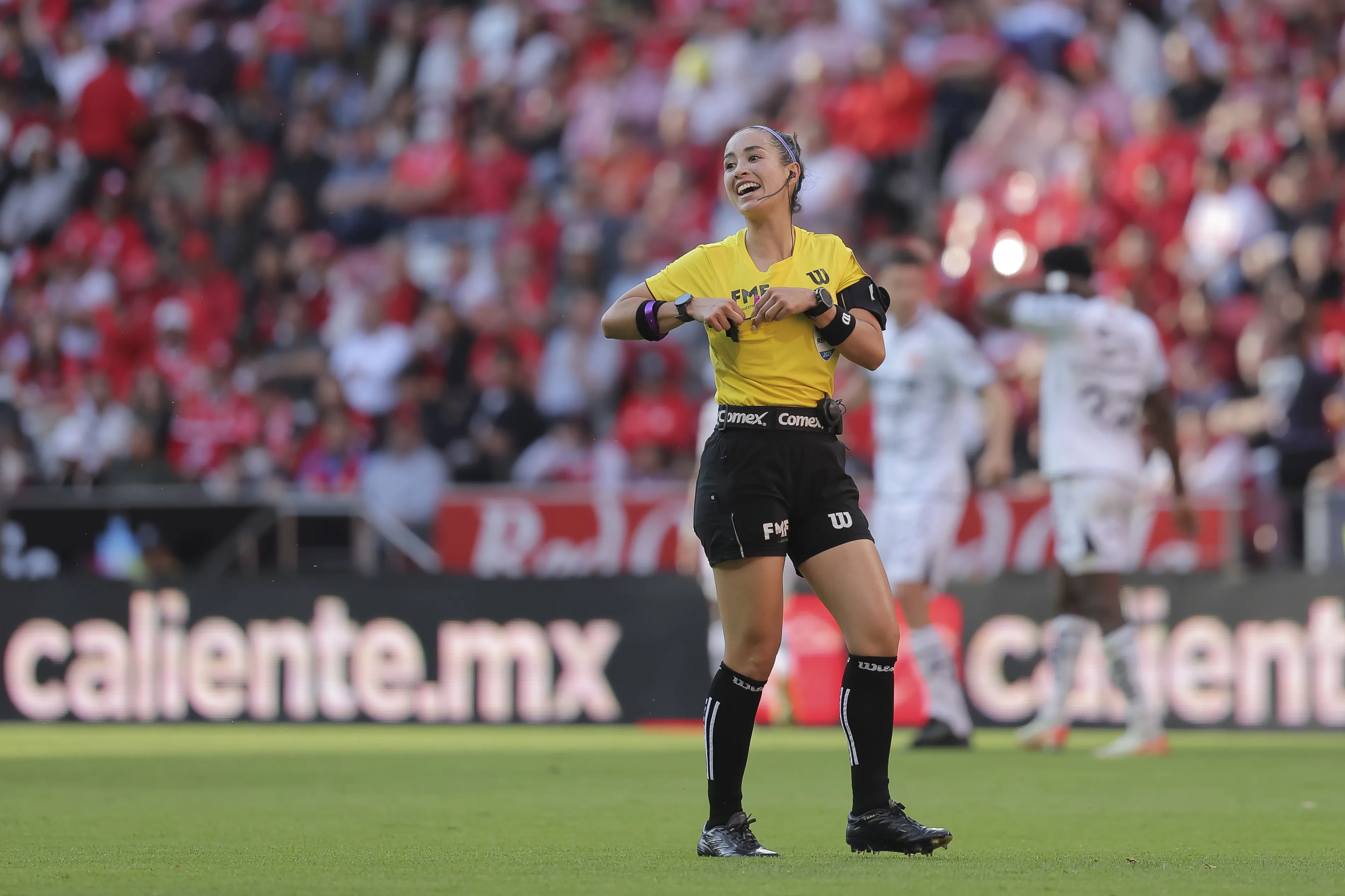 Katia Itzel fue objeto de crítica por parte del analista arbitral