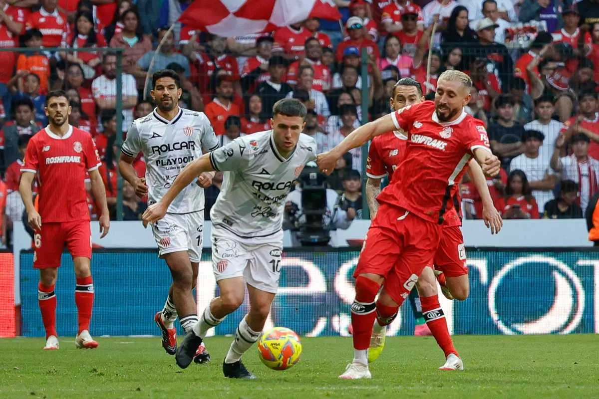 Necaxa cayó por goleada ante Toluca la jornada pasada