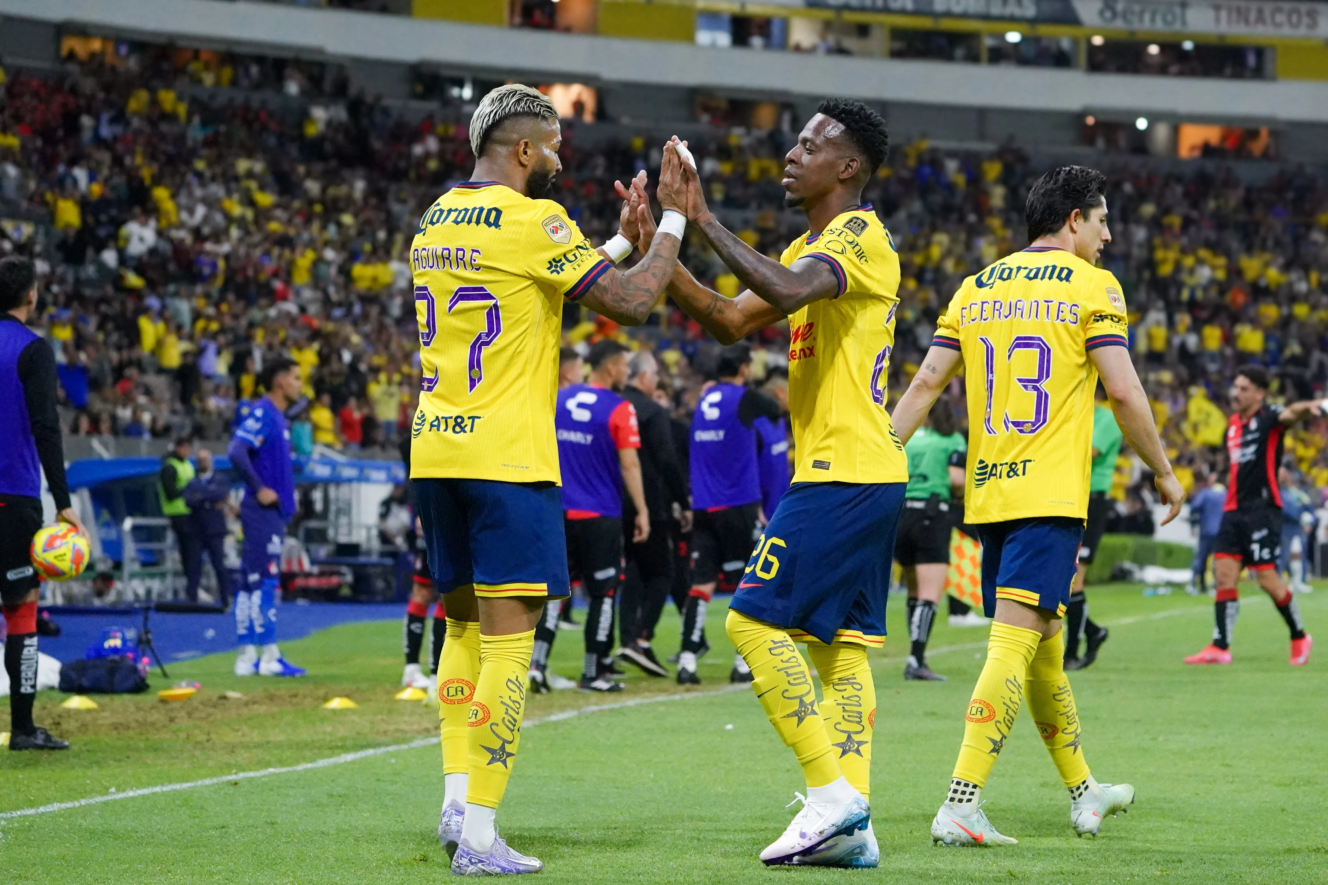 Aguirre solo tiene dos goles este torneo