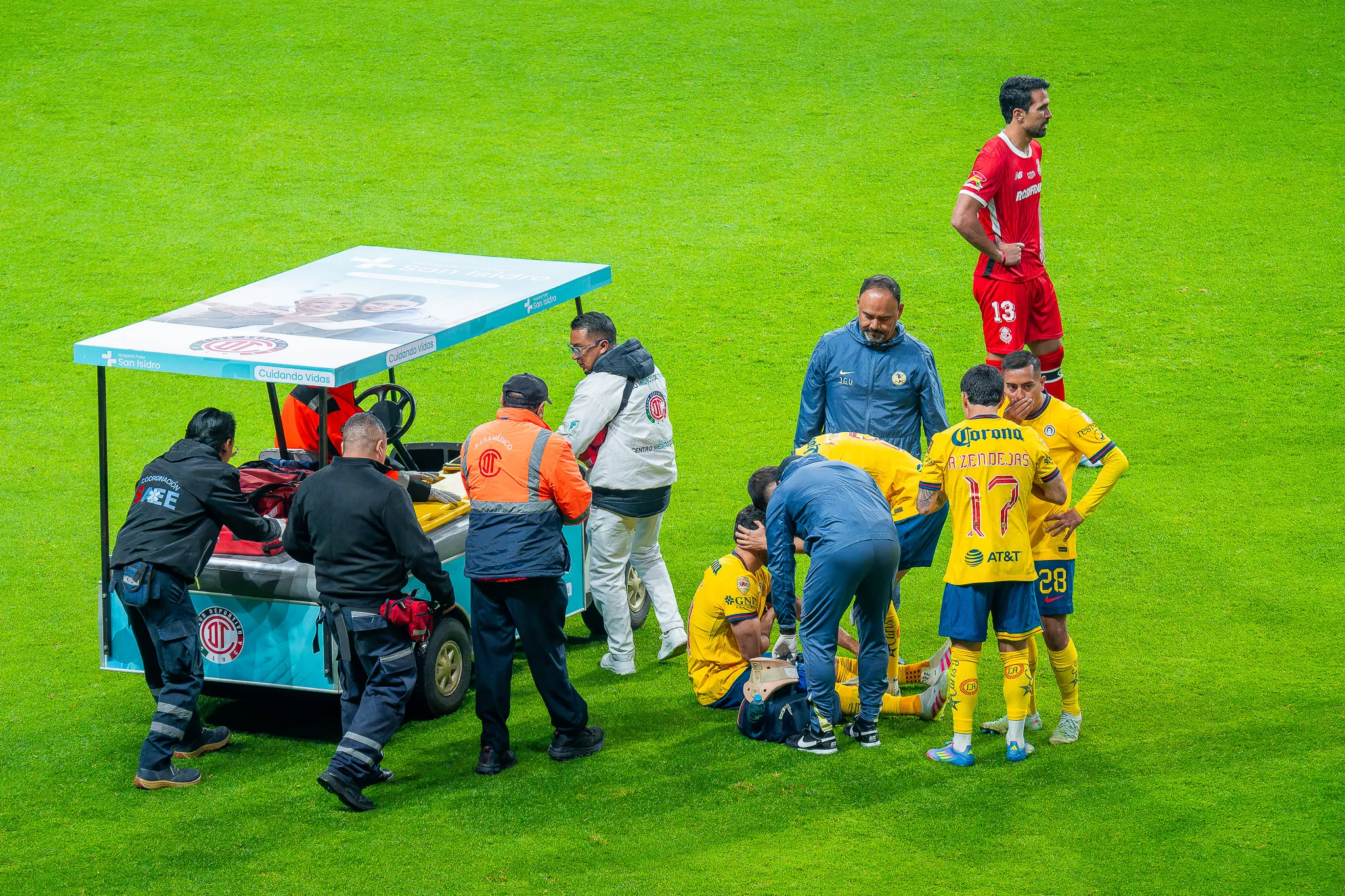 Henry trabajará en su rehabilitación con América