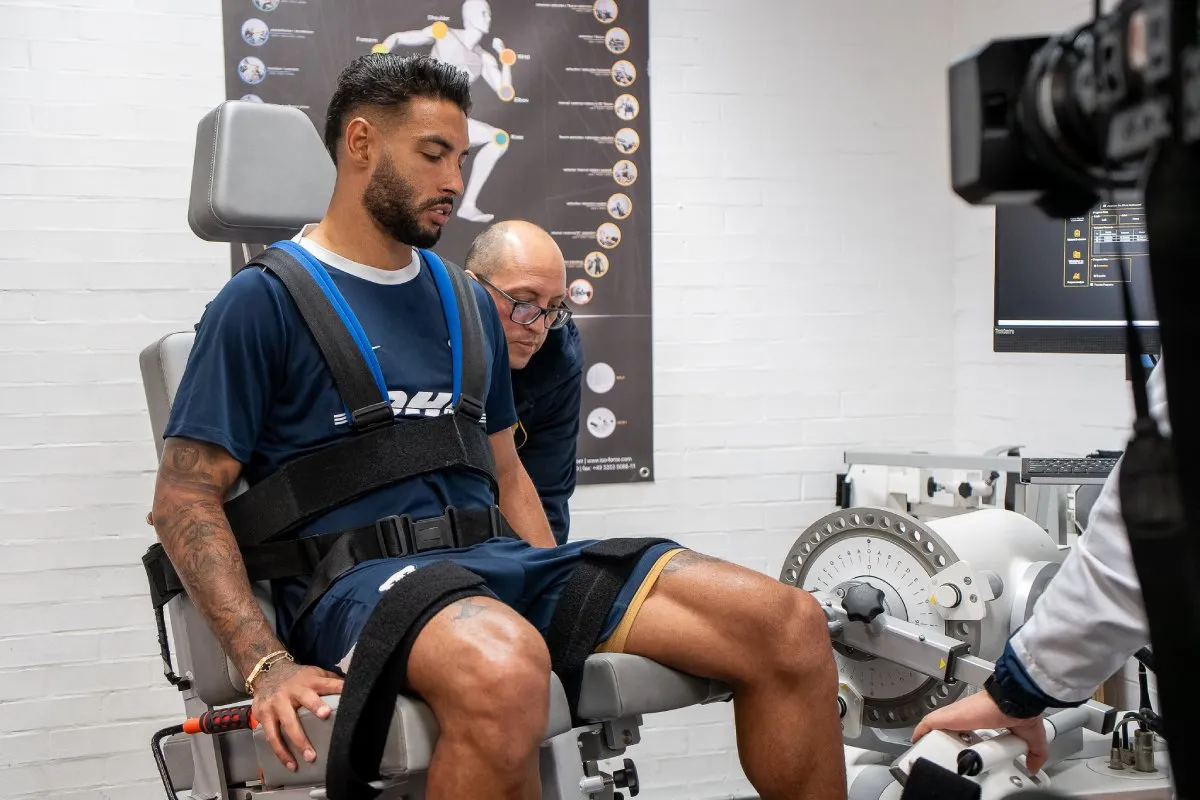 Nathan Silva en pruebas físicas | IMAGO7