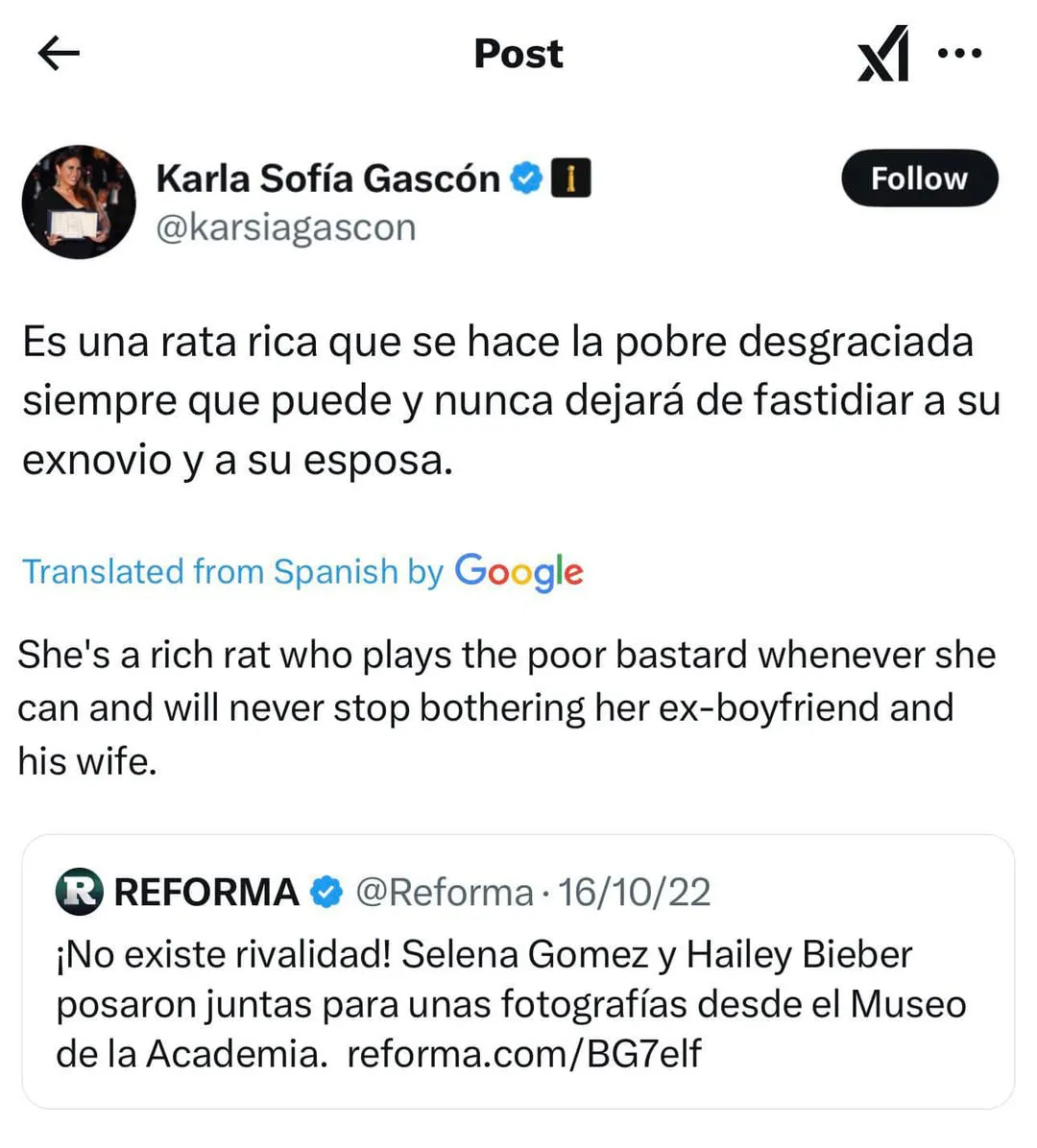 Esta publicación hizo que cerrara su cuenta de X, antes Twitter / Especial