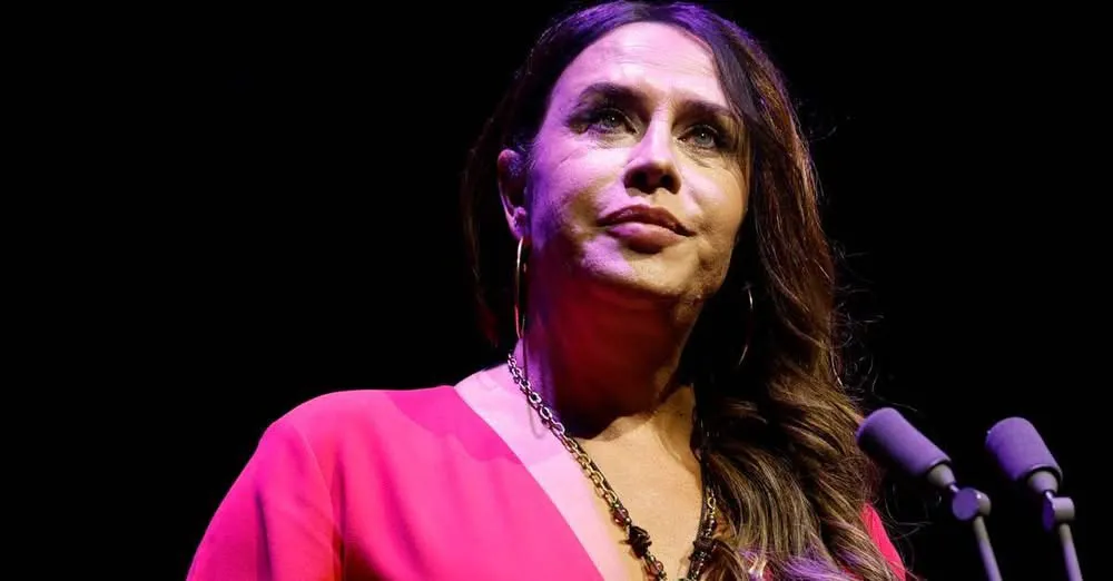 La actriz española lloró por un momento al recordar los ataques que sufrió / Redes Sociales