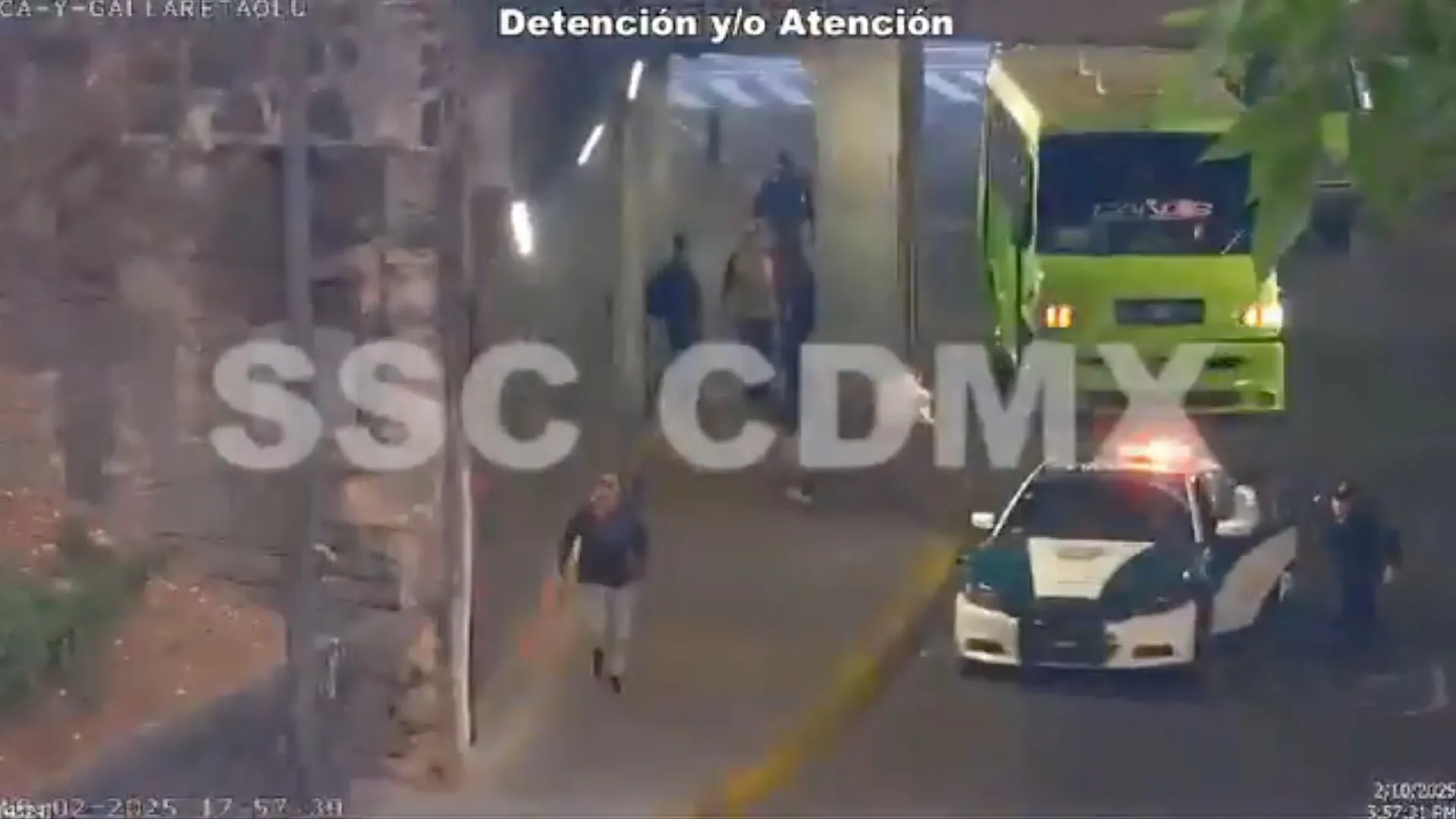 La policía dio con el ladrón por un seguimiento de las cámaras de seguridad / Especial