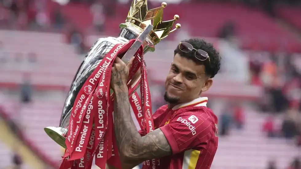 Díaz fue campeón de Premier League con el Liverpool | AP