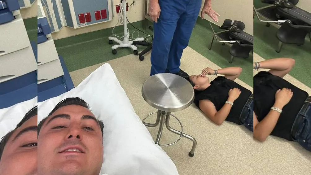 Horas más tarde, el edil volvió a aparecer en redes con otra fotografía. En esta ocasión reveló que su esposa se desmayó al enterarse del accidente/Redes Sociales