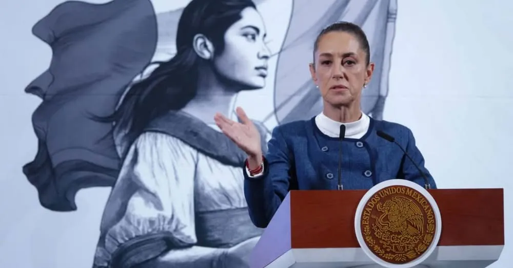 La presidenta Claudia Sheinbaum pidió crear la 'ley contra el nepotismo' / Redes Sociales