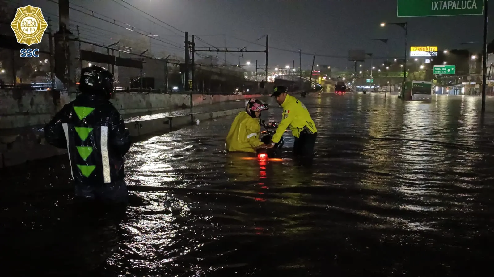 Las lluvias del pasado lunes han sido las más fuertes en 10 años / Redes Sociales
